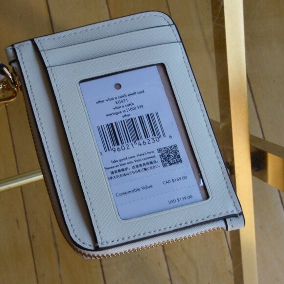 Kate Spade KG671 What A Catch Small Card Holder Wristlet - Picture 6 of 9
